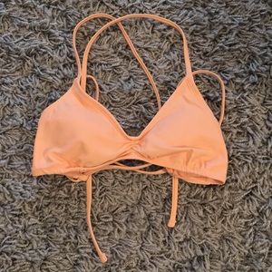 Hot Water strapping back bikini top